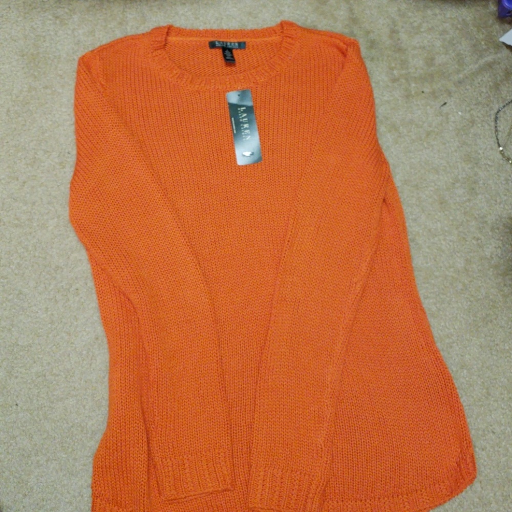 Lauren Ralph Lauren womans sweater size L New